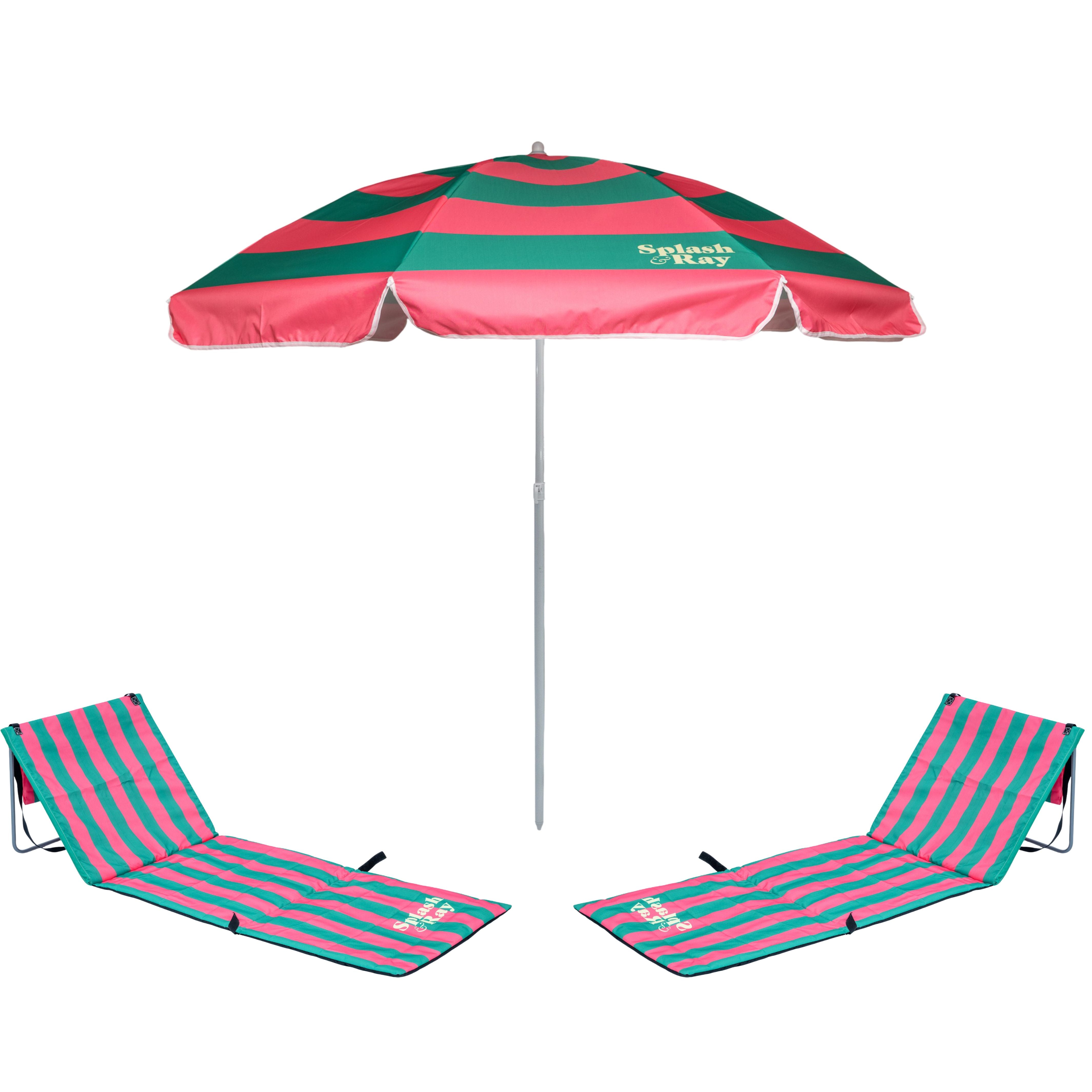 Parallel Palms Back-Beach Mat Bundle Deal