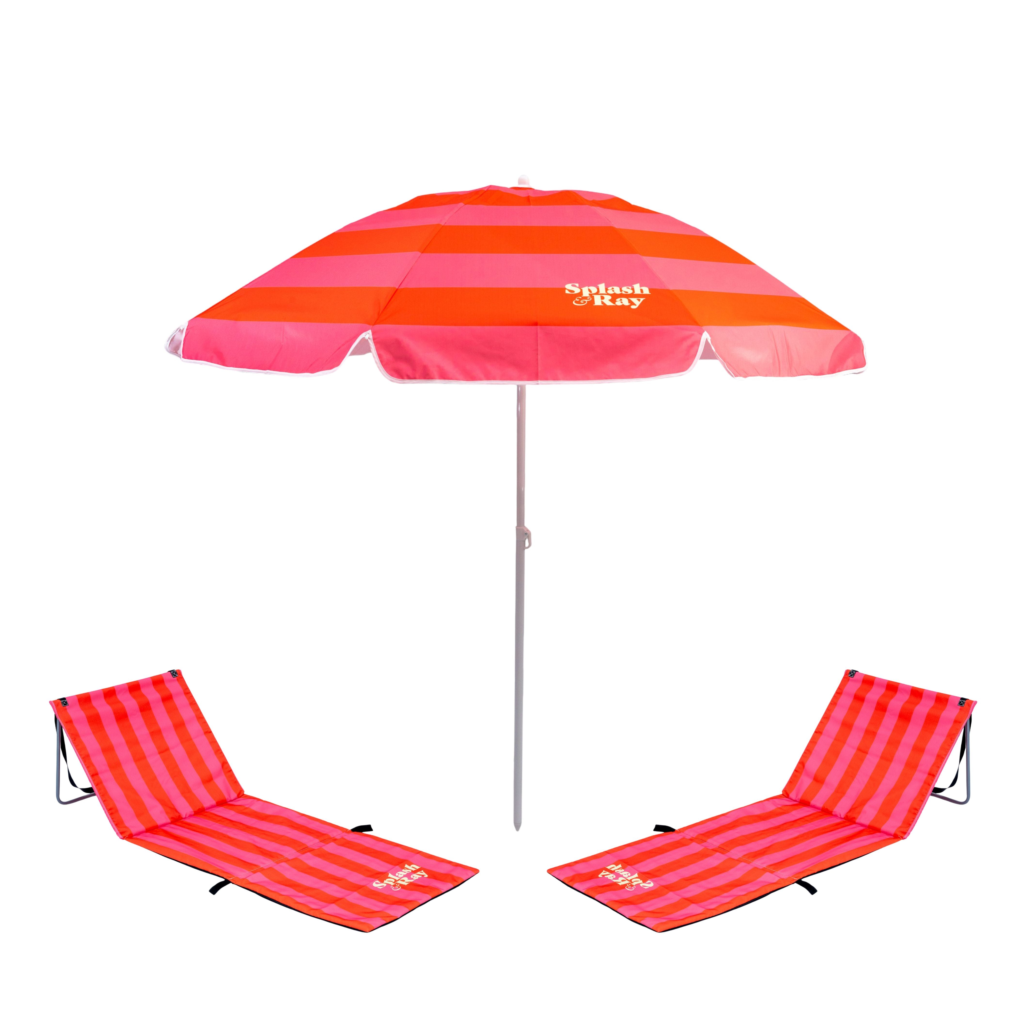 Parallel Palms Back-Beach Mat Bundle Deal