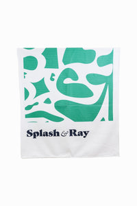 Coastal Cuts Towel - Teal