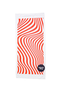 Ebb and Flow Towel - Red
