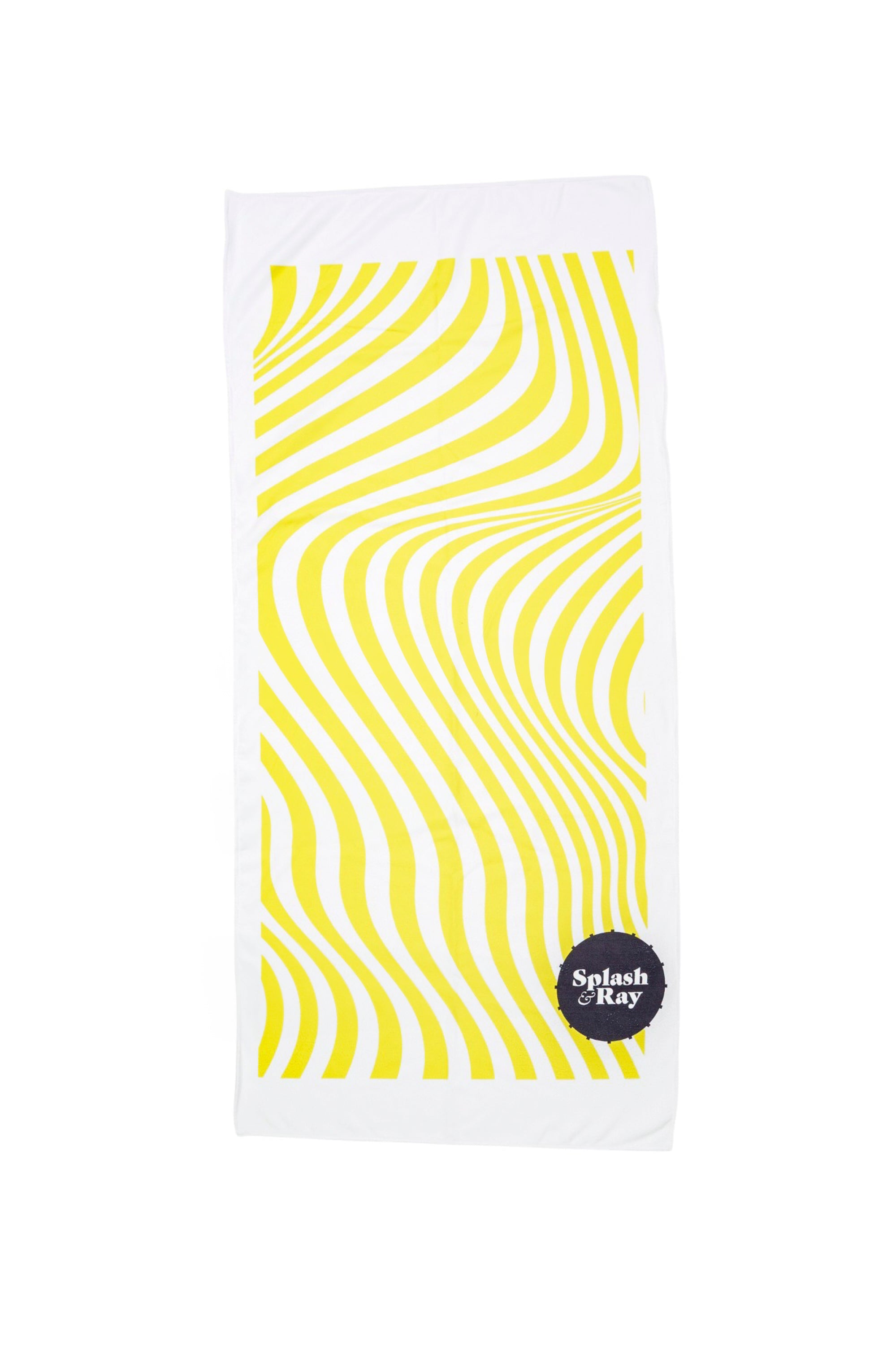 Ebb and Flow Towel - Yellow