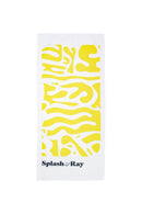 Coastal Cuts Towel - Yellow