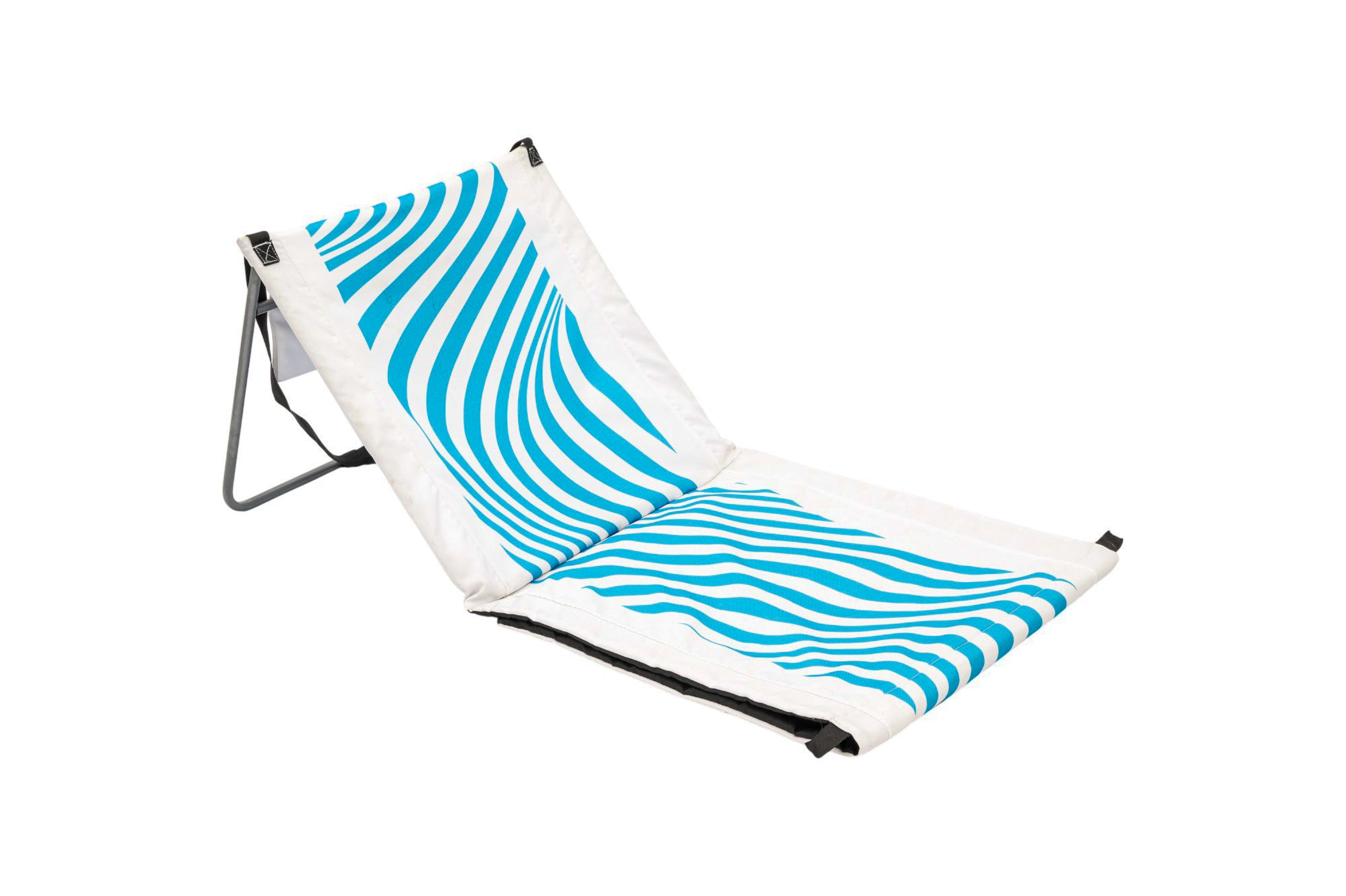 Ebb and Flow Back-Beach Mat - Blue