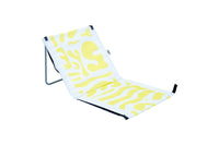 Coastal Cuts Back-Beach Mat - Yellow