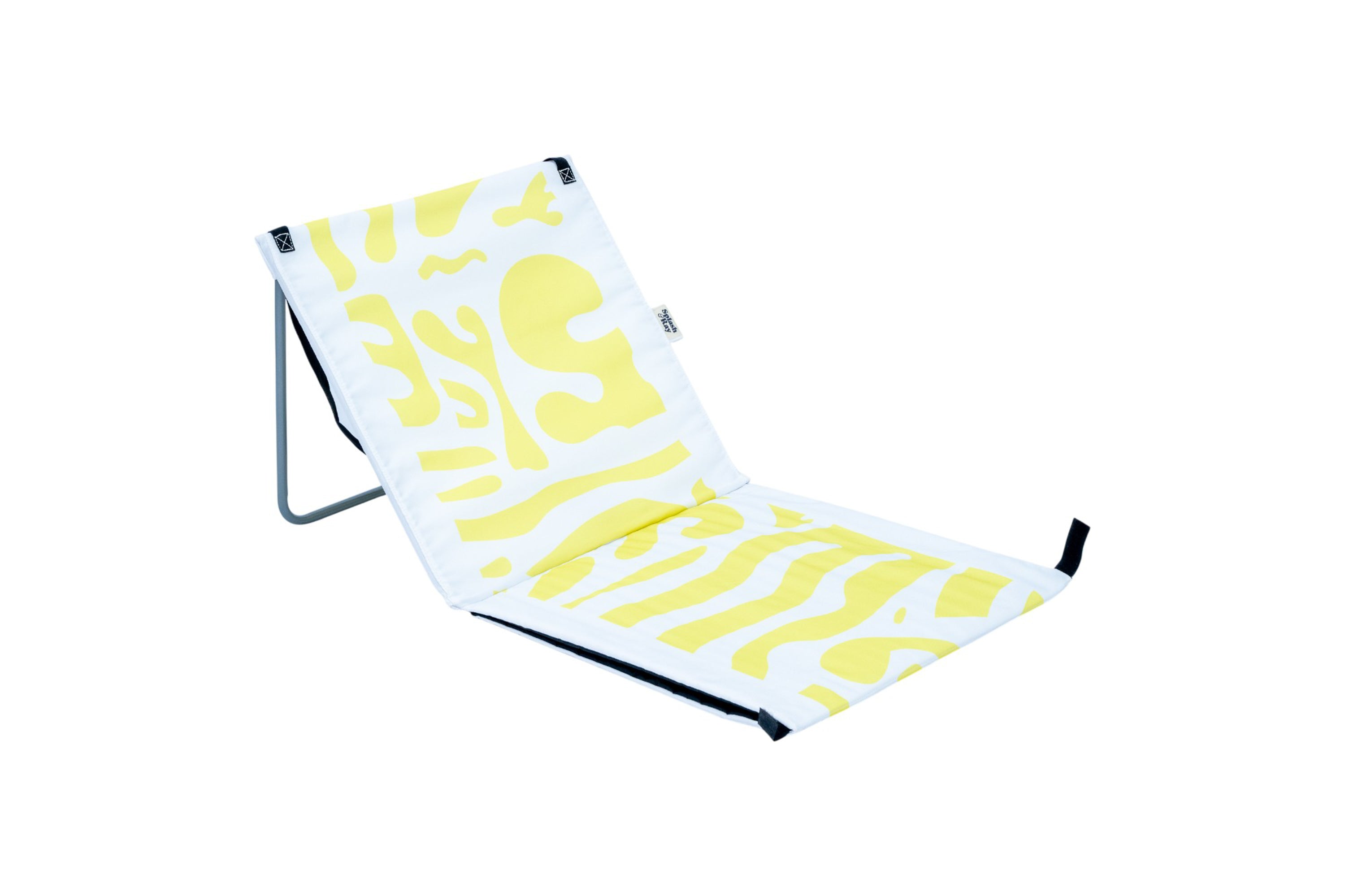 Coastal Cuts Back-Beach Mat - Yellow