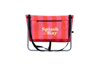Parallel Palms Back-Beach Mat - Red/Pink