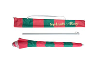 Parallel Palms 2.25 Umbrella - Green/Pink