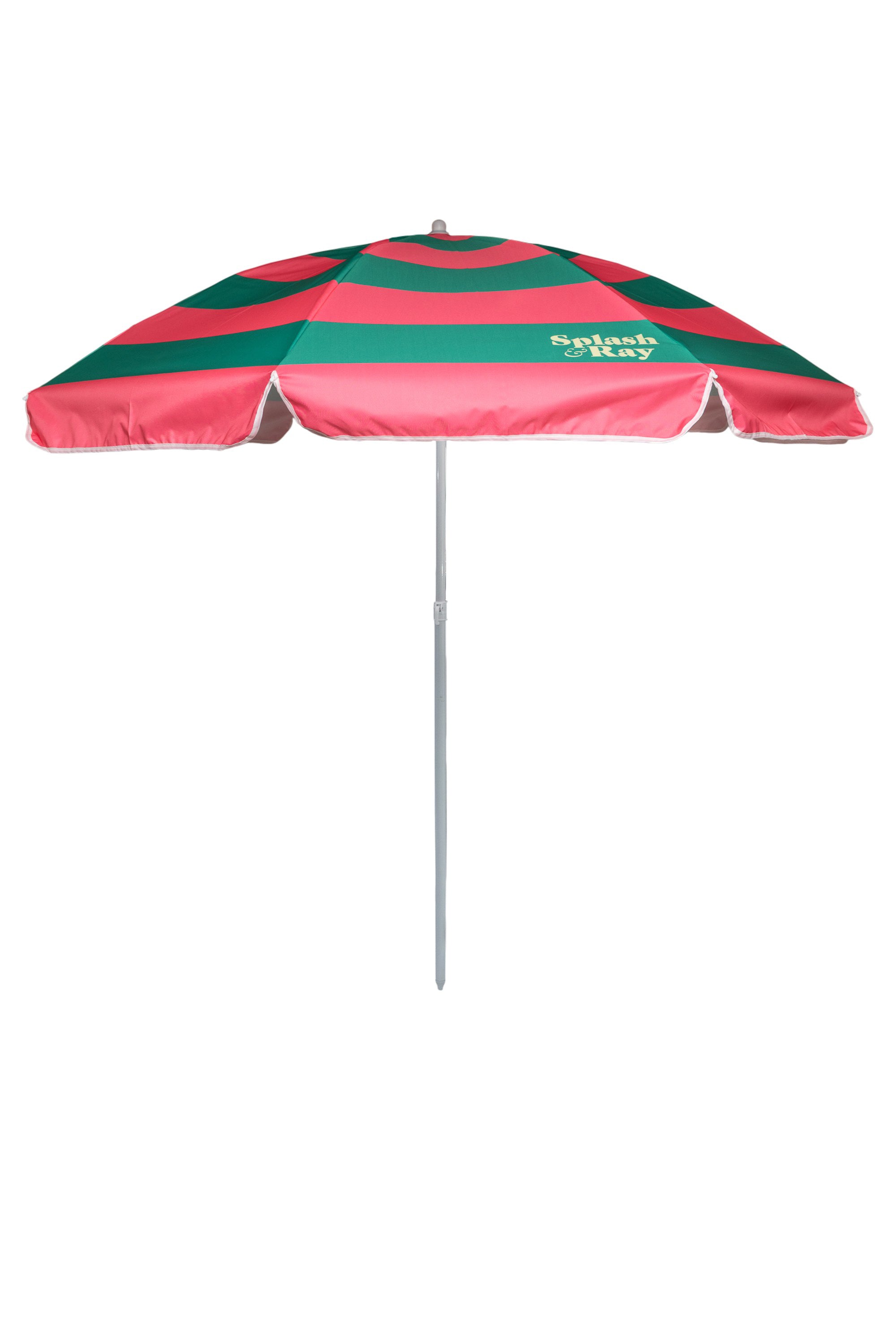 Parallel Palms 2.25 Umbrella - Green/Pink