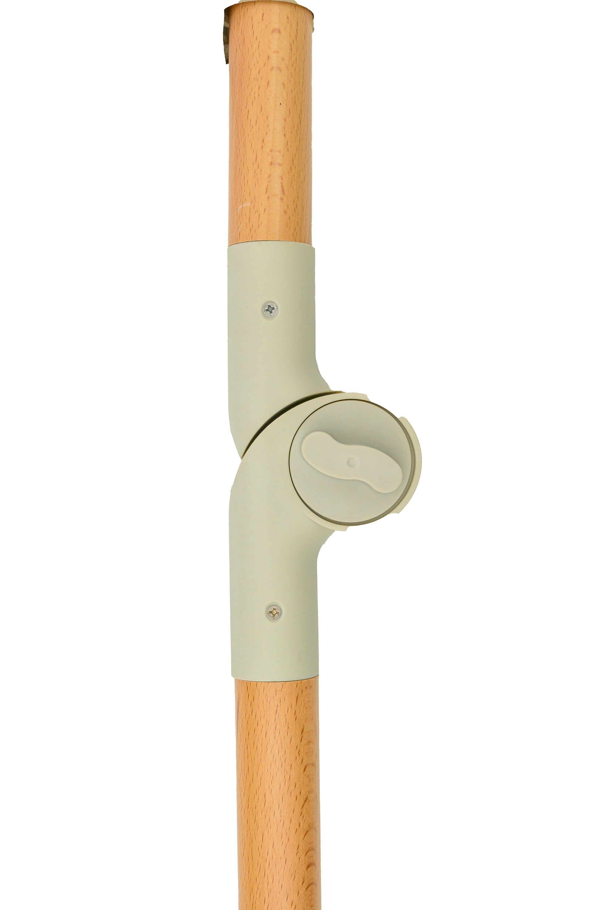 Coastal Cuts Wooden Beach Parasol - Pink