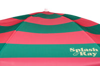 Parallel Palms 2.25 Umbrella - Green/Pink