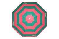 Parallel Palms 2.25 Umbrella - Green/Pink