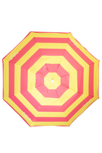 Parallel Palms 2.25 Umbrella - Yellow/Pink