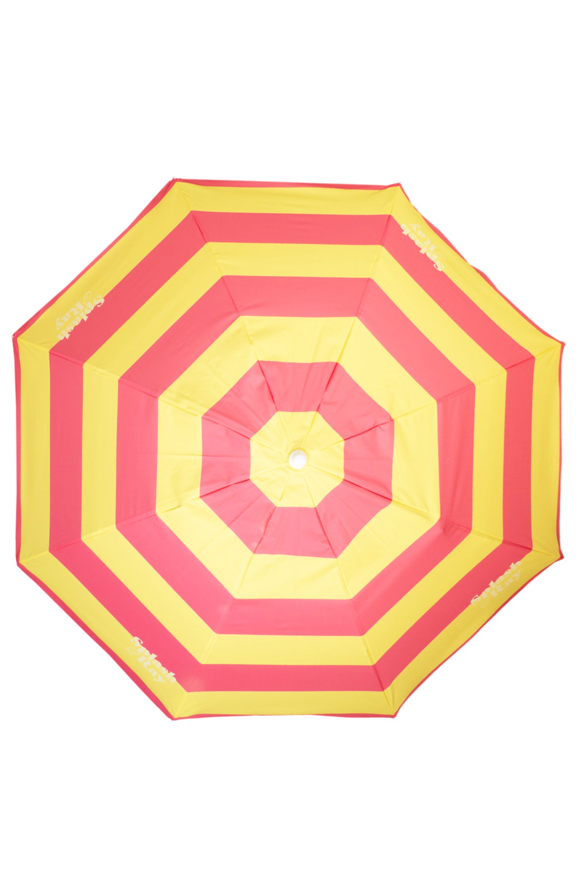 Parallel Palms 2.25 Umbrella - Yellow/Pink