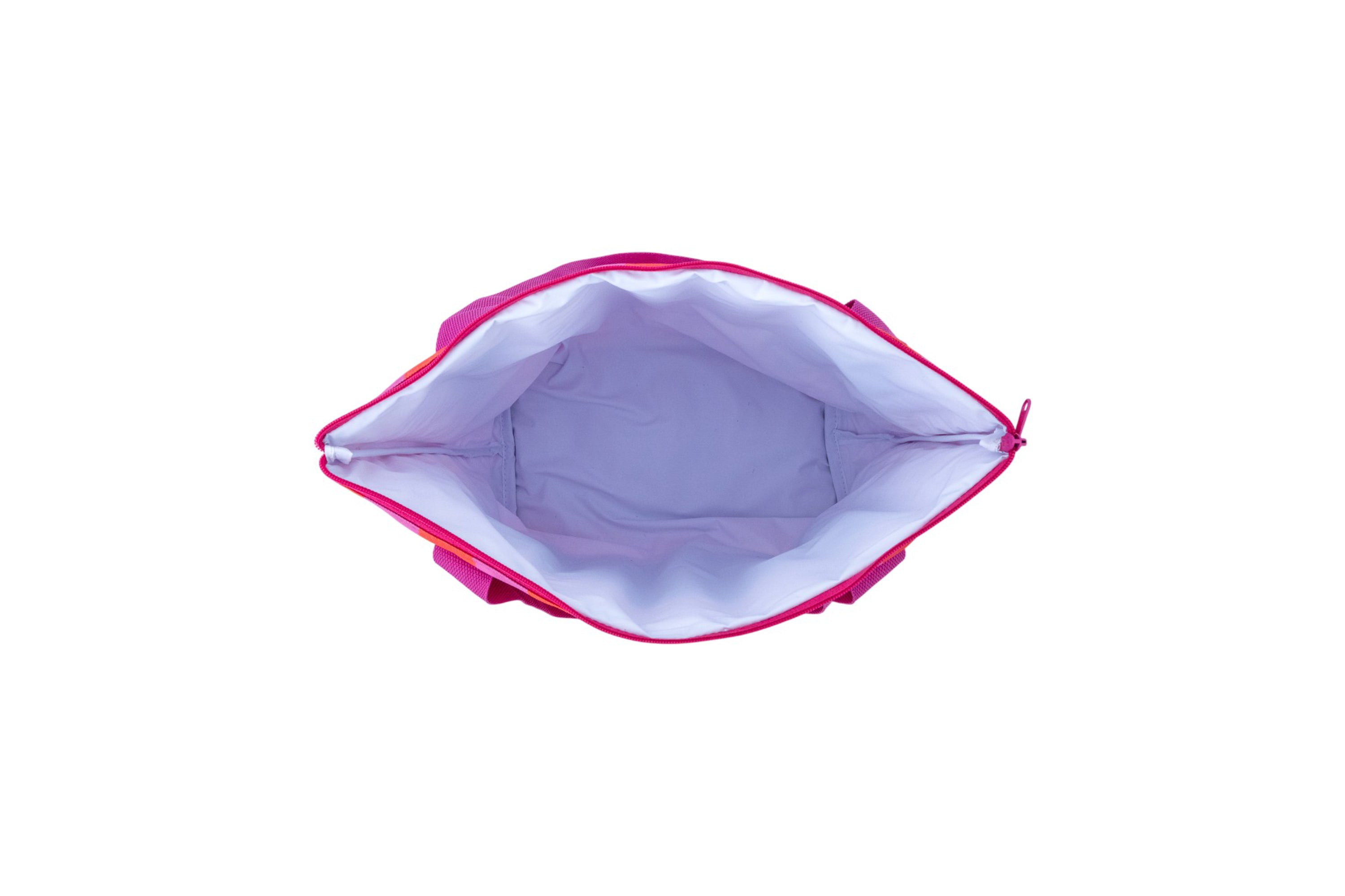 Parallel Palms Cooler - Red/Pink